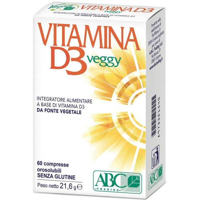 VITAMINA D3 VEGGY 60 COMPRESSE OROSOLUBILI VITAMINA D3 VEGGY 60 COMPRESSE OROSOLUBILI