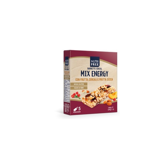 NUTRIFREE BARRETTE CEREAL MIX ENERGY 28 G X 5 NUTRIFREE BARRETTE CEREAL MIX ENERGY 28 G X 5