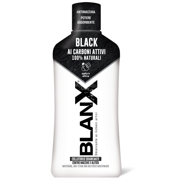 Blanx Collutorio Black 500 Ml Blanx Collutorio Black 500 Ml