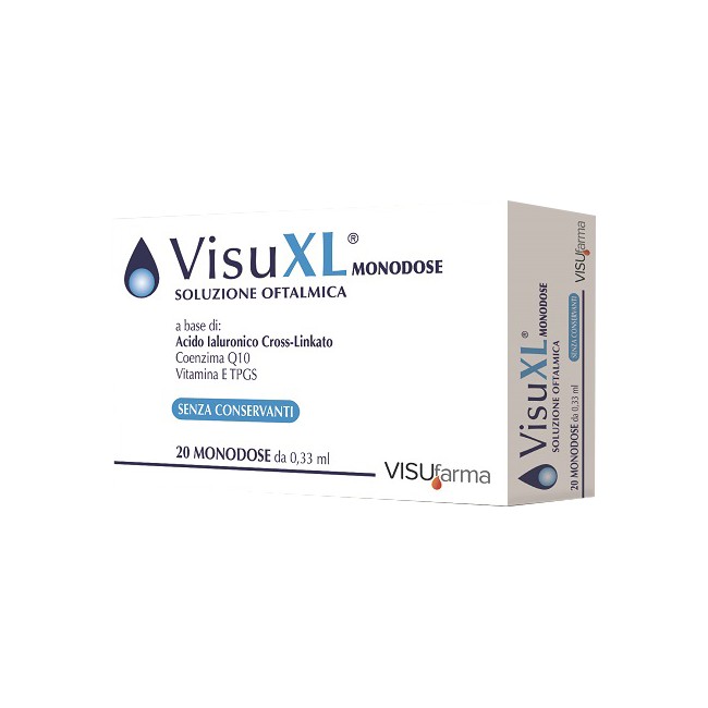 VISUXL MONODOSE SOLUZIONE OFTALMICA 20 PEZZI 0,33 ML VISUXL MONODOSE SOLUZIONE OFTALMICA 20 PEZZI 0,33 ML