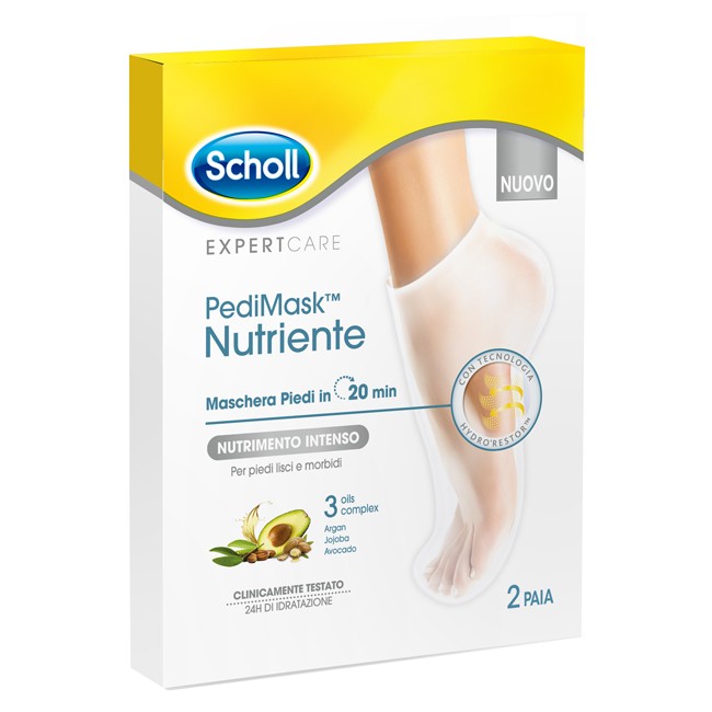 SCHOLL EXPERTCARE PEDIMASK NUTRIENTE 3 OILS COMPLEX SCHOLL EXPERTCARE PEDIMASK NUTRIENTE 3 OILS COMPLEX