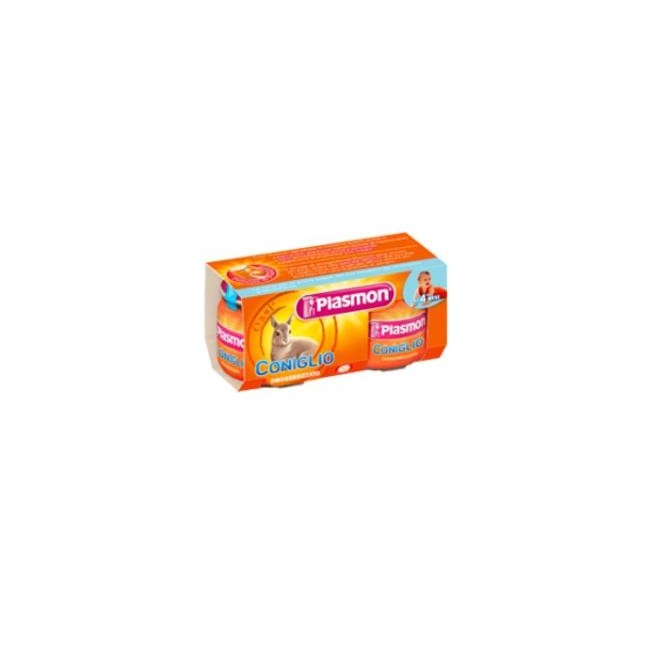 PLASMON OMOGENEIZZATO CONIGLIO 80 G X 2 PEZZI PLASMON OMOGENEIZZATO CONIGLIO 80 G X 2 PEZZI