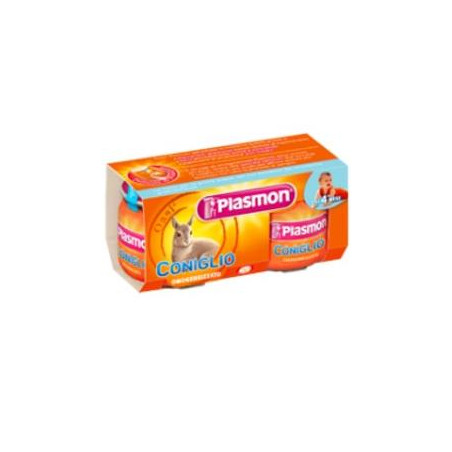 PLASMON OMOGENEIZZATO CONIGLIO 80 G X 2 PEZZI