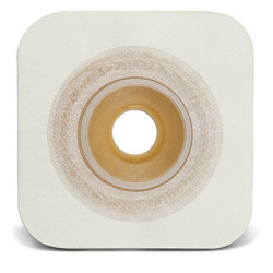 PLACCA CONVESSA NATURA+ PRETAGLIATA 22 MM FLANGIA 45 MM DURAHESIVE E CEROTTO MICROPOROSO 5 PEZZI