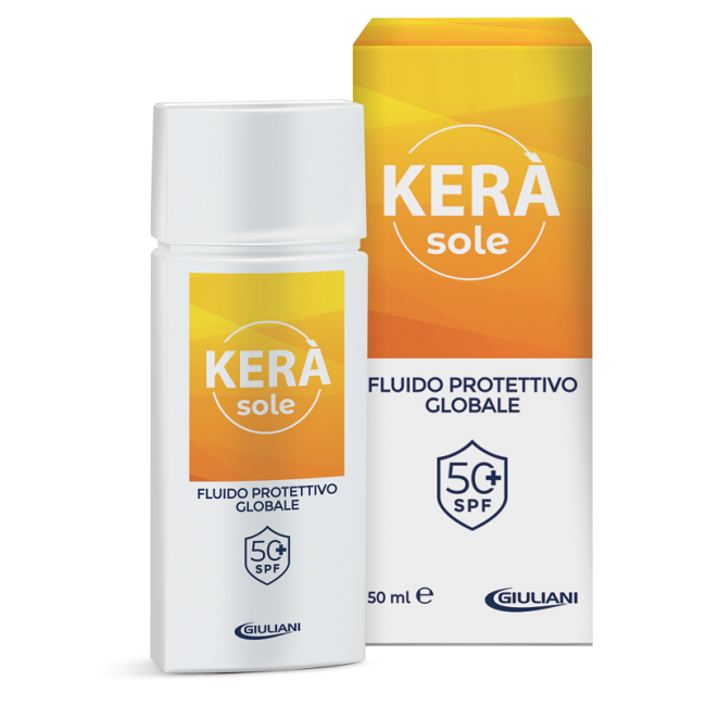 KERA' SOLE FLUIDO PROTETTIVO GLOBALE SPF 50+ 50 ML KERA' SOLE FLUIDO PROTETTIVO GLOBALE SPF 50+ 50 ML