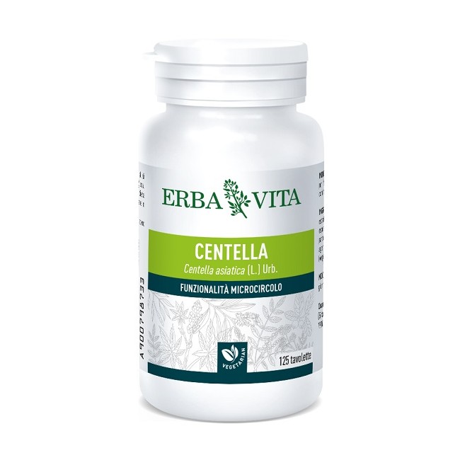 CENTELLA ASIATICA 125 TAVOLETTE 400 MG CENTELLA ASIATICA 125 TAVOLETTE 400 MG