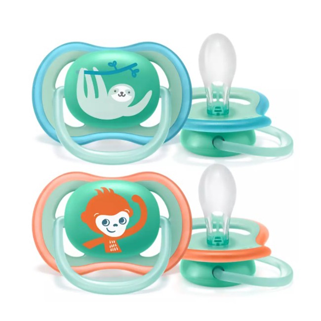 AVENT SUCCHIETTI ULTRA AIR 18M+ NEUTRO 2 PEZZI AVENT SUCCHIETTI ULTRA AIR 18M+ NEUTRO 2 PEZZI