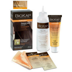 Confezione contenente Biokap Nutricolor 9.0, tinta per capelli biondo chiarissimo.