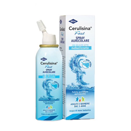Cerulisina Fast Spray auricolare per rimuovere il cerume 100 ml