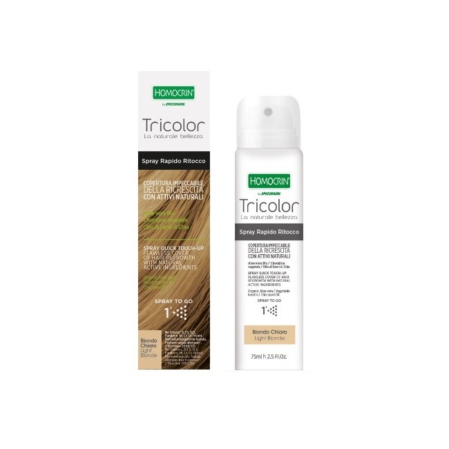 TRICOLOR SPRAY RITOCCO BIONDO CHIARO 75 ML TRICOLOR SPRAY RITOCCO BIONDO CHIARO 75 ML