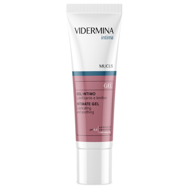 Flacone da 30 ml di Vidermina Mucus Gel Idratante E Lubrificante Vaginale. Flacone da 30 ml di Vidermina Mucus Gel Idratante E Lubrificante Vaginale.