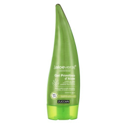 Confezione da 250 ml di Zuccari Gel Primitivo D'Aloe, trattamento idratante e lenitivo per la pelle.