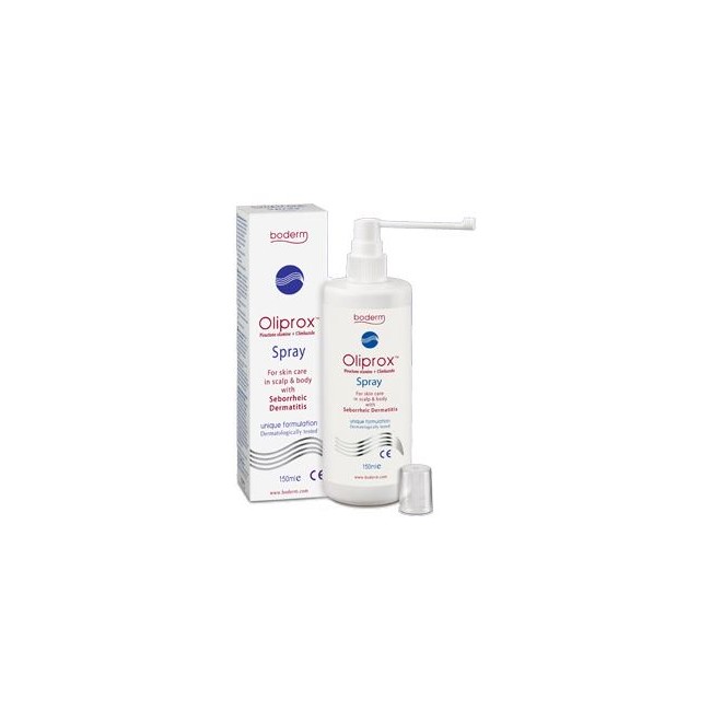 OLIPROX SPRAY ANTIDESQUAMAZIONE E DERMATITE SEBORROICA CUOIO CAPELLUTO E PELLE 150 ML OLIPROX SPRAY ANTIDESQUAMAZIONE E DERMATITE SEBORROICA CUOIO CAPELLUTO E PELLE 150 ML