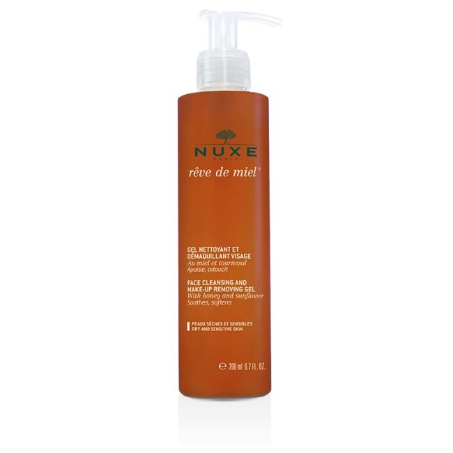 Flacone da 200 ml di Nuxe Reve De Miel Gel Struccante Flacone da 200 ml di Nuxe Reve De Miel Gel Struccante