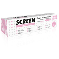 SCREEN TEST ORMONE HCG GRAVIDANZA NELL'URINA 2 PEZZI SCREEN TEST HCG 2 PZ