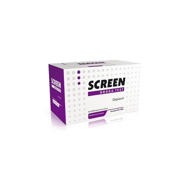 SCREEN DROGA TEST OPPIACEI CON CONTENITORE URINA SCREEN DROGA TEST OPPIACEI CON CONTENITORE URINA