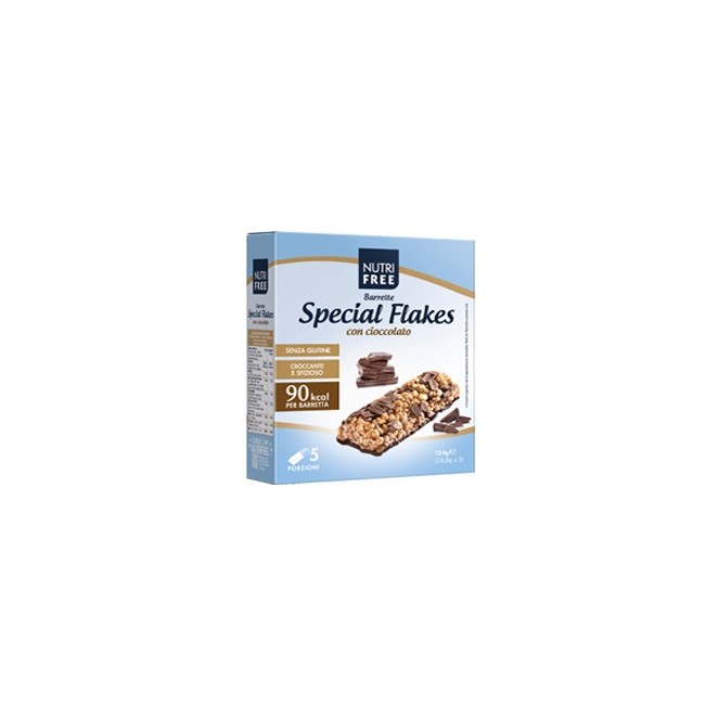 NUTRIFREE BARRETTE SPECIAL FLAKES CIOCCOLATO 24,8 G X 5 NUTRIFREE BARRETTE SPECIAL FLAKES CIOCCOLATO 24,8 G X 5