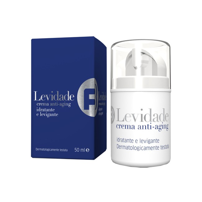 Flacone da 50 ml di Leviade Crema Viso Idratante Flacone da 50 ml di Leviade Crema Viso Idratante