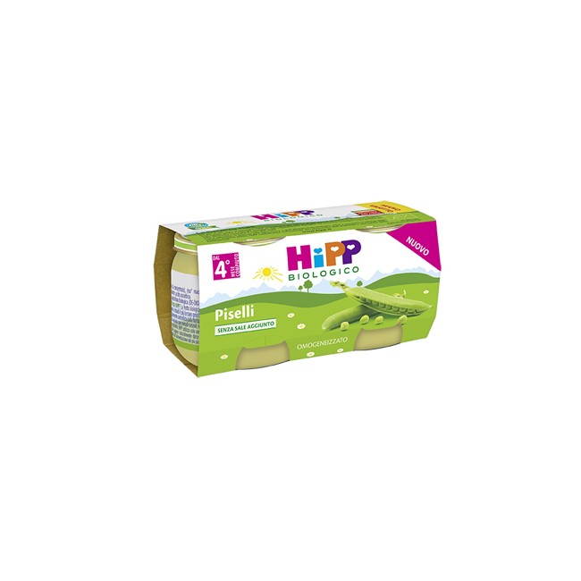 HIPP BIO OMOGENEIZZATO PISELLI 2X80 G HIPP BIO OMOGENEIZZATO PISELLI 2X80 G