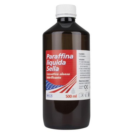 PARAFFINA LIQUIDA MD LASSATIVO 500 ML SELLA PARAFFINA LIQUIDA MD LASSATIVO 500 ML SELLA