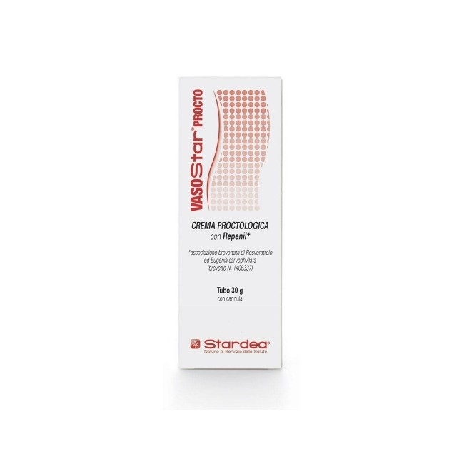 VASOSTAR CREMA PROCTOLOGICA TUGO 30 G VASOSTAR CREMA PROCTOLOGICA TUGO 30 G