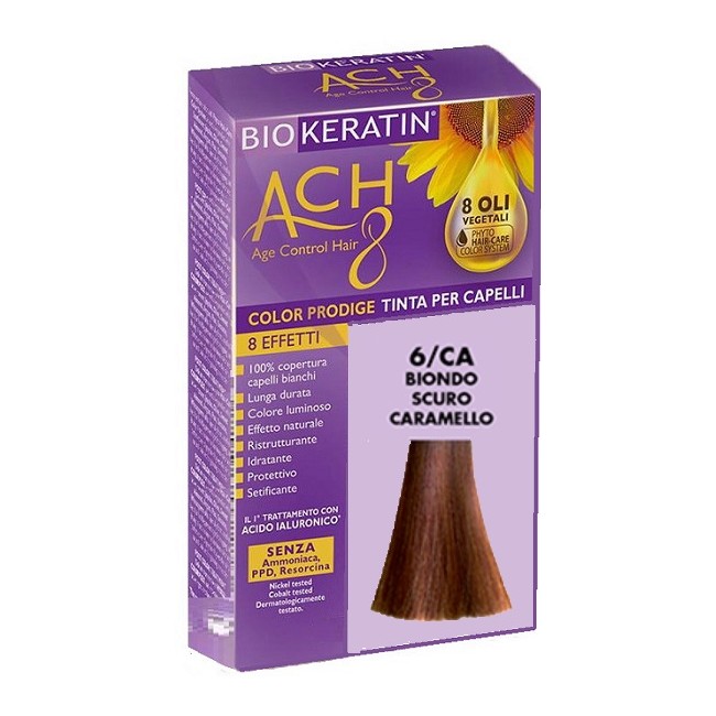BIOKERATIN ACH8 COLOR PRODIGE 6/CA BIONDO SCURO CARAMELLO BIOKERATIN ACH8 COLOR PRODIGE 6/CA BIONDO SCURO CARAMELLO