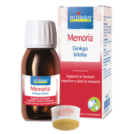 Boiron Memoria Integratore Con Gingko Biloba Per Concentrazione E Funzione Cognitiva 60 Ml
