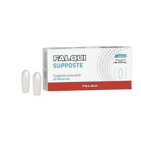 SUPPOSTE FALQUI 18 SUPPOSTE CON GLICERINA 2500MG ADULTI SUPPOSTE FALQUI 18 SUPPOSTE CON GLICERINA 2500MG ADULTI
