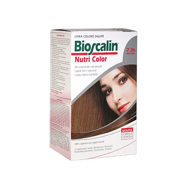 BIOSCALIN NUTRI COLOR 7,36 NOCCIOLA SINCROB 124 ML