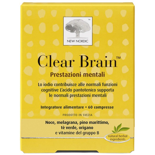 CLEAR BRAIN 60 COMPRESSE CLEAR BRAIN 60 COMPRESSE