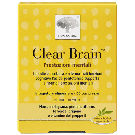 CLEAR BRAIN 60 COMPRESSE CLEAR BRAIN 60 COMPRESSE