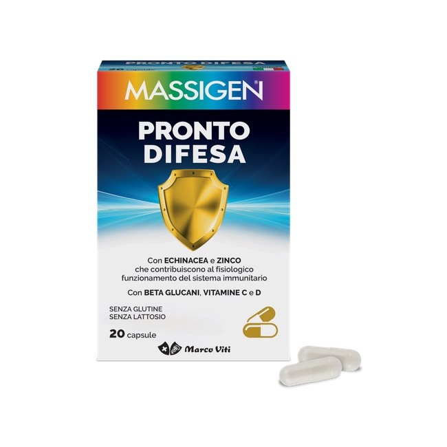 MASSIGEN PRONTO DIFESA 20 CAPSULE MASSIGEN PRONTO DIFESA 20 CAPSULE