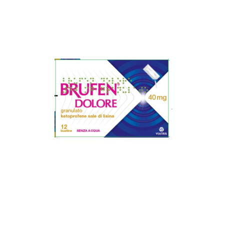 BRUFEN DOLORE*OS 12BUST 40MG BRUFEN DOLORE*OS 12BUST 40MG