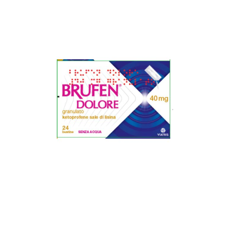 Brufen Dolore *OS 24 bustine 40 mg Brufen Dolore *OS 24 bustine 40 mg