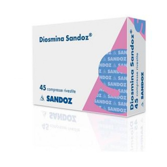 DIOSMINA SANDOZ 45 COMPRESSE RIVESTITE DIOSMINA SANDOZ 45 COMPRESSE RIVESTITE