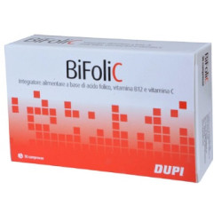 Confezione da 30 capsule di Bifolic, integratore per il benessere della donna.