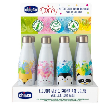 Chicco Borraccia Inox 350 Ml Chicco Borraccia Inox 350 Ml
