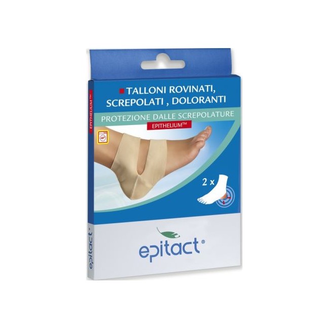 PROTEZIONE PER SCREPOLATURE TALLONI EPITACT TAGLIA UNICA 2 PEZZI PROTEZIONE PER SCREPOLATURE TALLONI EPITACT TAGLIA UNICA 2 PEZZI