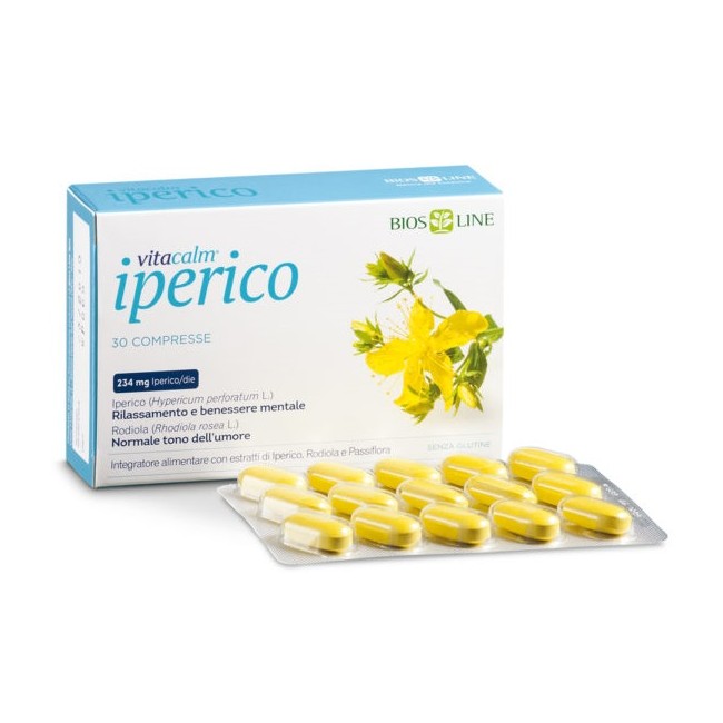 VITACALM IPERICO 30 COMPRESSE VITACALM IPERICO 30 COMPRESSE