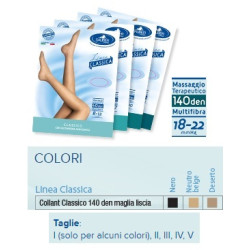 SAUBER COLLANT 140 DENARI MAGLIA LISCIA NEUTRO BEIGE 3 LINEA CLASSICA