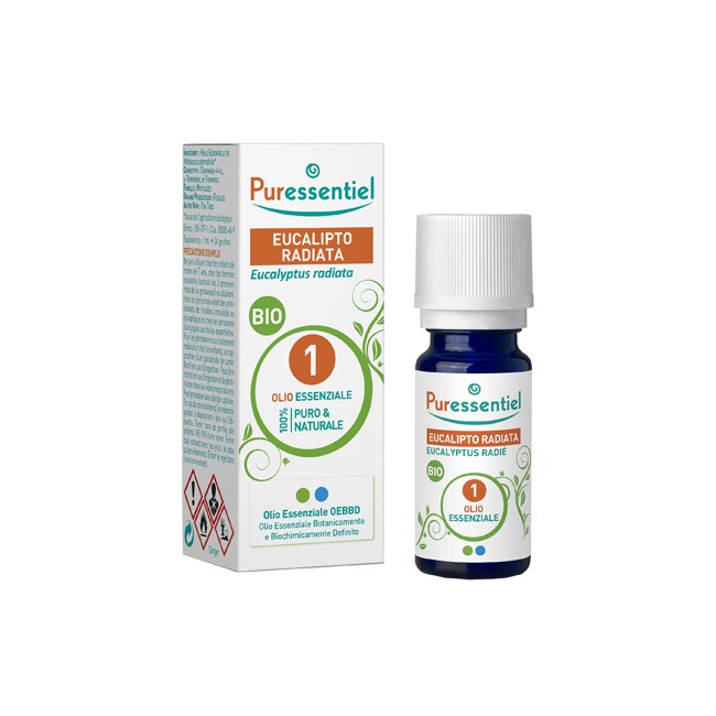 PURESSENTIEL EUCALIPTO RADIATA OLIO ESSENZIALE BIO 10 ML PURESSENTIEL EUCALIPTO RADIATA OLIO ESSENZIALE BIO 10 ML