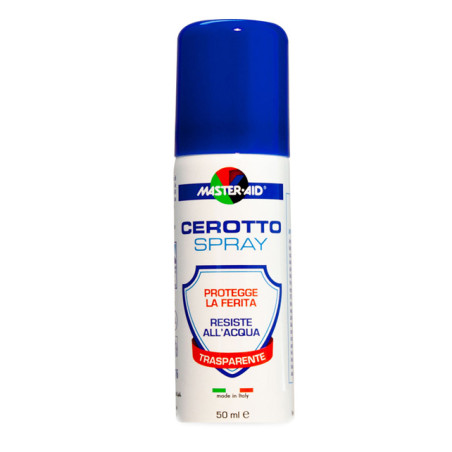 CEROTTO SPRAY MASTER-AID FLACONE 50ML CIRCA 80 APPLICAZIONI CEROTTO SPRAY MASTER-AID FLACONE 50ML CIRCA 80 APPLICAZIONI