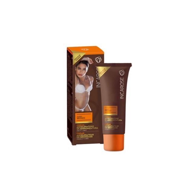 INCAROSE MAXI BRONZE CREMA ACCELERATORE DI ABBRONZATURA 125 ML INCAROSE MAXI BRONZE CREMA ACCELERATORE DI ABBRONZATURA 125 ML