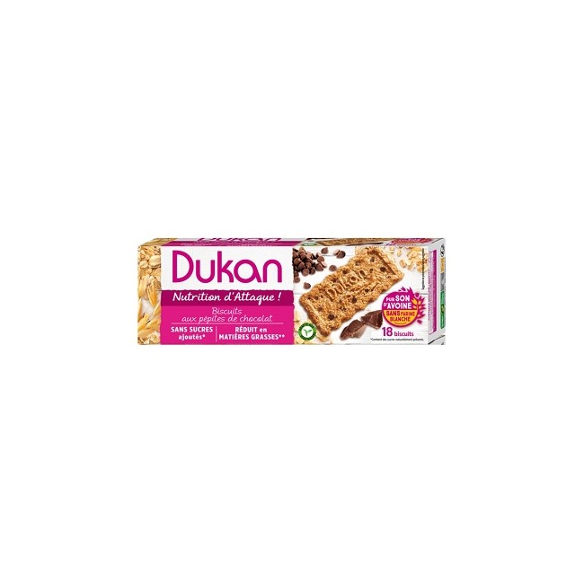 DUKAN EXPERT BISCOTTO CRUSCA GOCCE DI CIOCCOLATO 225 G DUKAN EXPERT BISCOTTO CRUSCA GOCCE DI CIOCCOLATO 225 G