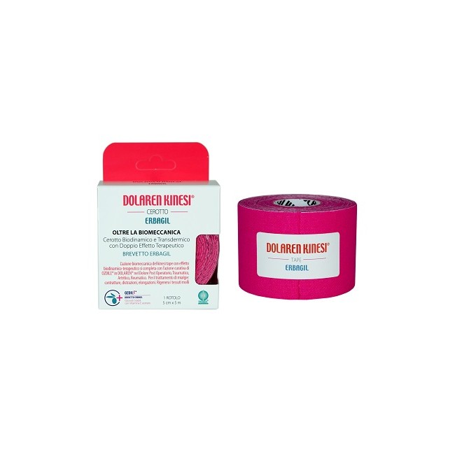 DOLAREN KINESI EMULGEL CEROTTO TERAPEUTICO FUCSIA CM 5X5 M IN ROTOLO DOLAREN KINESI EMULGEL CEROTTO TERAPEUTICO FUCSIA CM 5X5 M IN ROTOLO