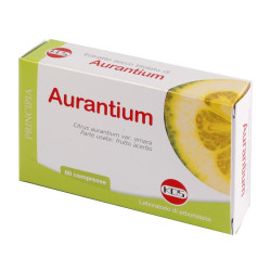 Confezione da 60 compresse di Kos Aurantium, integratore per metabolismo e controllo del peso.