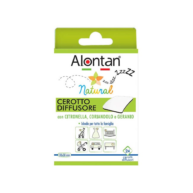 ALONTAN NATURAL CEROTTO ANTIZANZARA ADESIVO 24 PEZZI ALONTAN NATURAL CEROTTO ANTIZANZARA ADESIVO 24 PEZZI