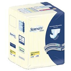 PANNOLONE A MUTANDINA SERENITY CLASSIC ALOE EXTRACOMFORT LARGE 15 PEZZI FARMABILITY