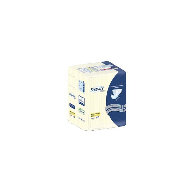PANNOLONE A MUTANDINA SERENITY CLASSIC ALOE EXTRACOMFORT LARGE 15 PEZZI FARMABILITY PANNOLONE A MUTANDINA SERENITY CLASSIC ALOE EXTRACOMFORT LARGE 15 PEZZI FARMABILITY