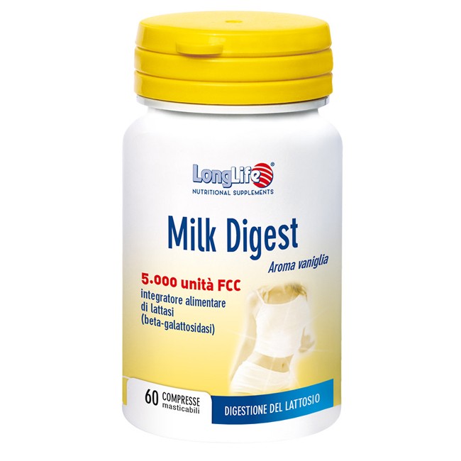 LONGLIFE MILK DIGEST 60 COMPRESSE LONGLIFE MILK DIGEST 60 COMPRESSE